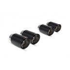 SCORPION EXHAUSTS - REPLACEMENT CARBON ASCARI TIPS FOR SCORPION EXHAUST - QUAD (X4) 100MM