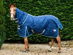 100g Stable Rug With Detachable Neck - Navy/Mint