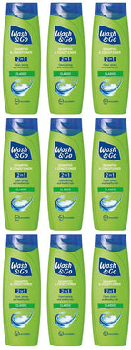 9 x Wash & Go Classic - 200ML