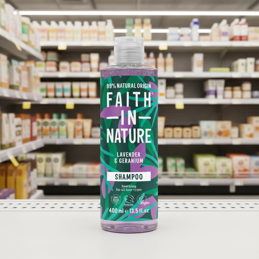 Faith In Nature Lavendel & Geranie Shampoo - 400ml