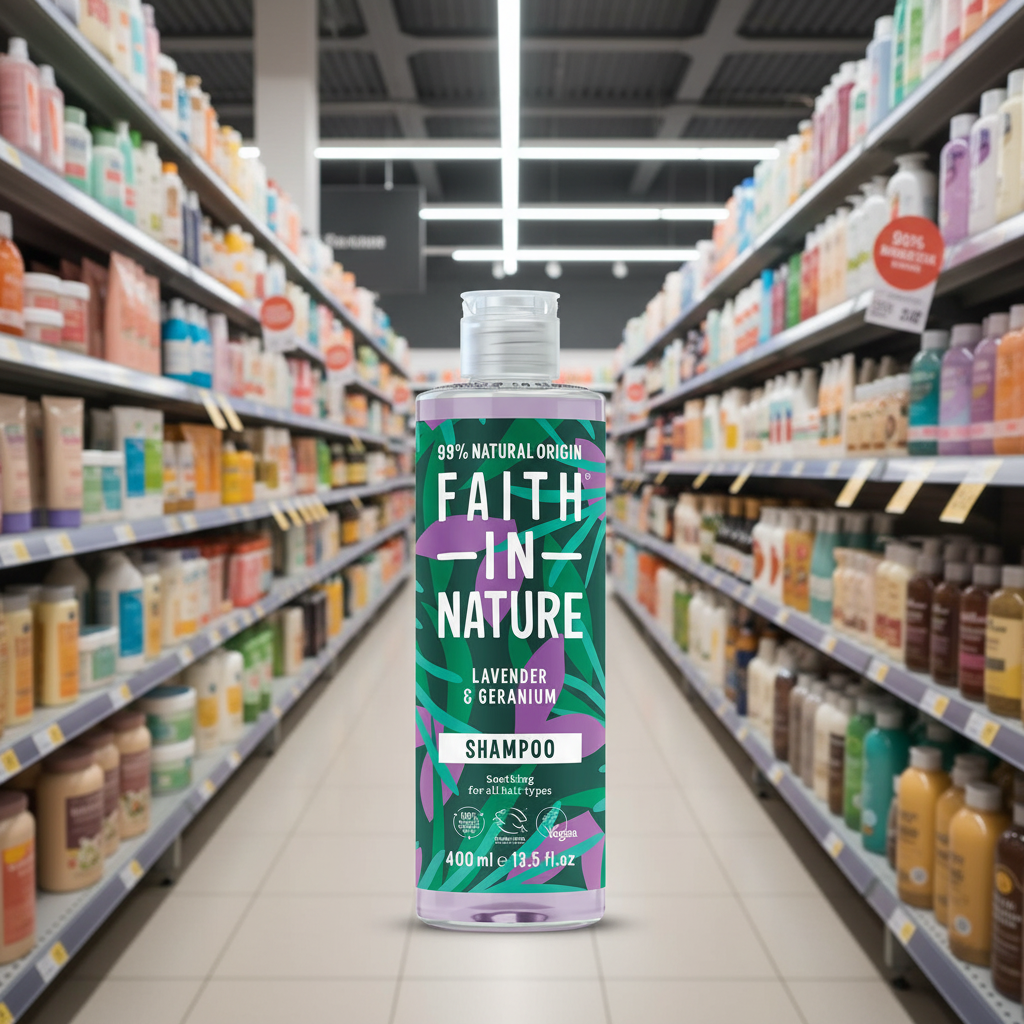 Faith In Nature Lavendel & Geranie Shampoo - 400ml
