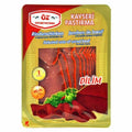 Oz Kayseri Pastirma Air-dried and sliced Turkish Beef Bacon 100g (Dilimli Pastirma)