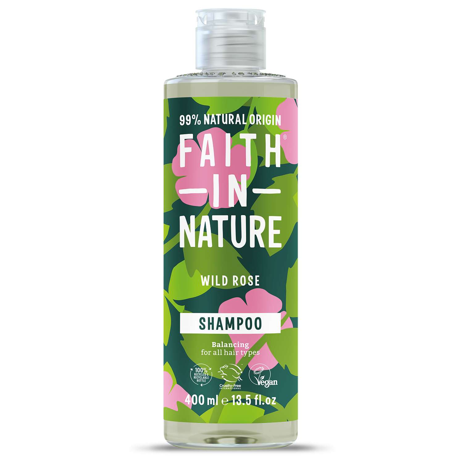 Faith In Nature Wild Rose Shampoo – 400 ml