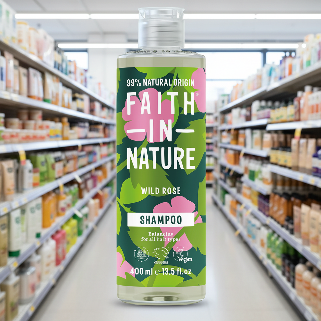 Faith In Nature Wild Rose Shampoo – 400 ml