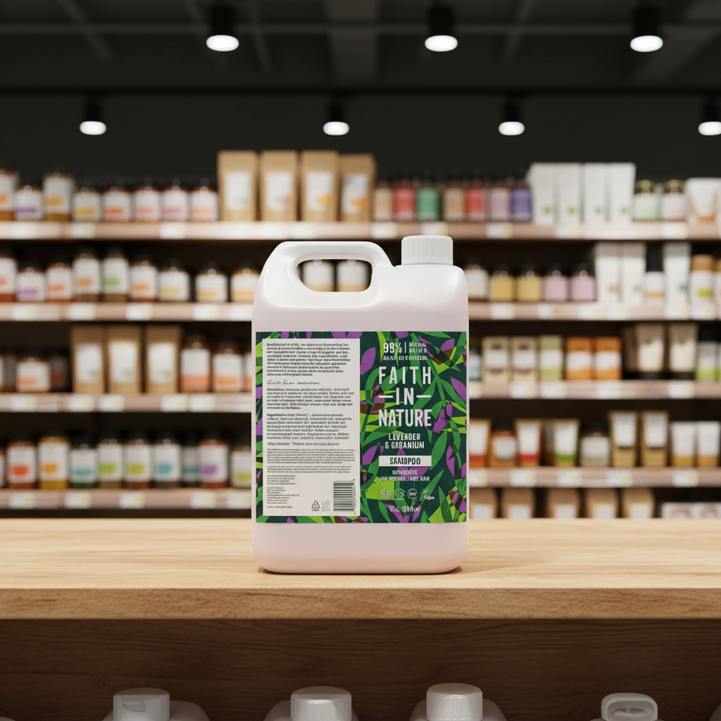 Faith In Nature Lavendel & Geranium Shampoo - 5ltr