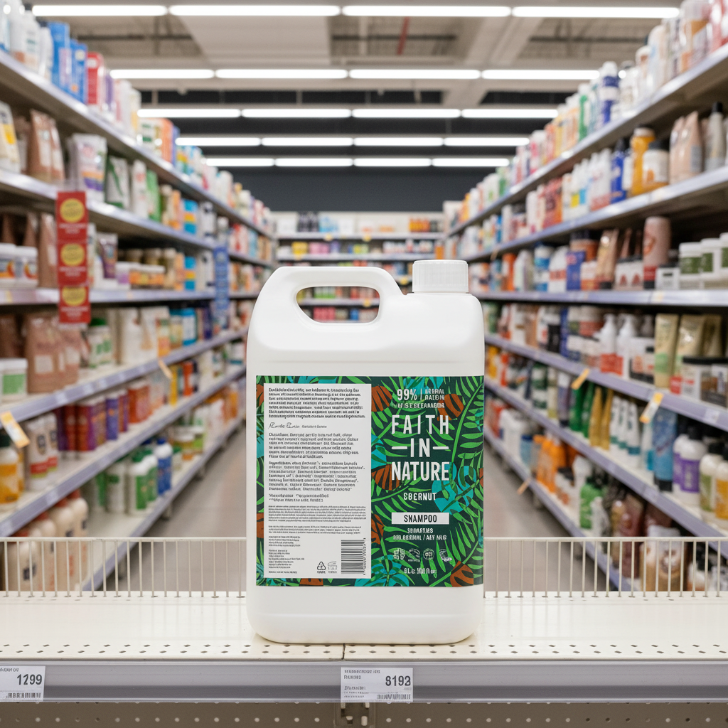 Faith In Nature Kokos-Shampoo - 5 Liter
