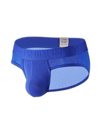 2 Pack Men's Low Rise Mesh Large Pouch U-convex Breathable Comfortable Briefs