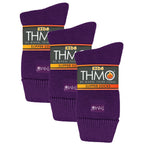 3 Pack Kids Indoor Thermal Slipper Socks with Grips