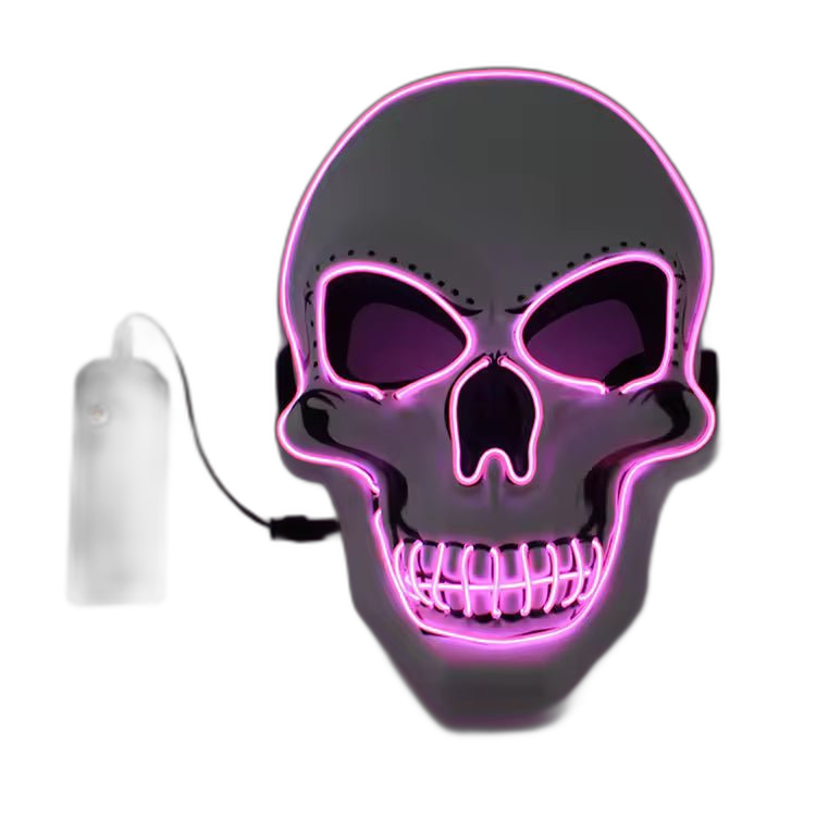 Neon Skully Mask