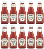 10 x Heinz Tomato Ketchup Squeezy 342 Gr