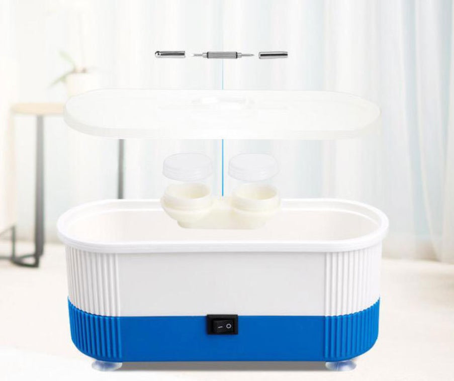 Professional Ultrasonic Jewelry Cleaner - Eyeglasses, Watches & Rings Cleaning Machine