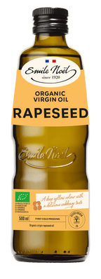 Emile Noel Organic Virgin Rapeseed Oil - 500ml