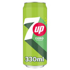 24 x 7Up Zero Sugar Can 330Ml