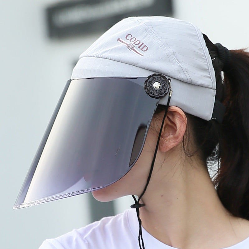 Battery car sun protection electric car sun hat