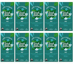 10 x Seed & Bean Dark 72% FT & Org English Mint Bar - 75g