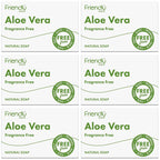 6 x Friendly Soap Aloe Vera Soap - 95g