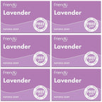 6 x Friendly Soap Lavender Soap - 95g
