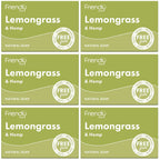 6 x Friendly Soap Lemongrass Soap - 95g