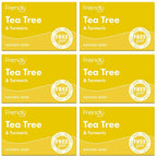 6 x Friendly Soap Tea Tree & Turmeric Soap - 95g