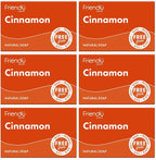 6 x Friendly Soap Cinnamon Soap - 95g