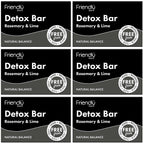 6 x Friendly Soap Detox Bar - 95g