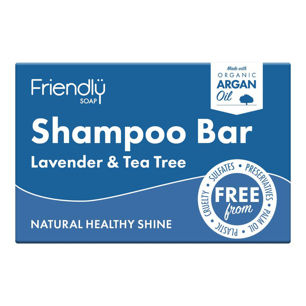 6 x Friendly Soap Lavendel & Teebaum Shampoo Bar – 95g