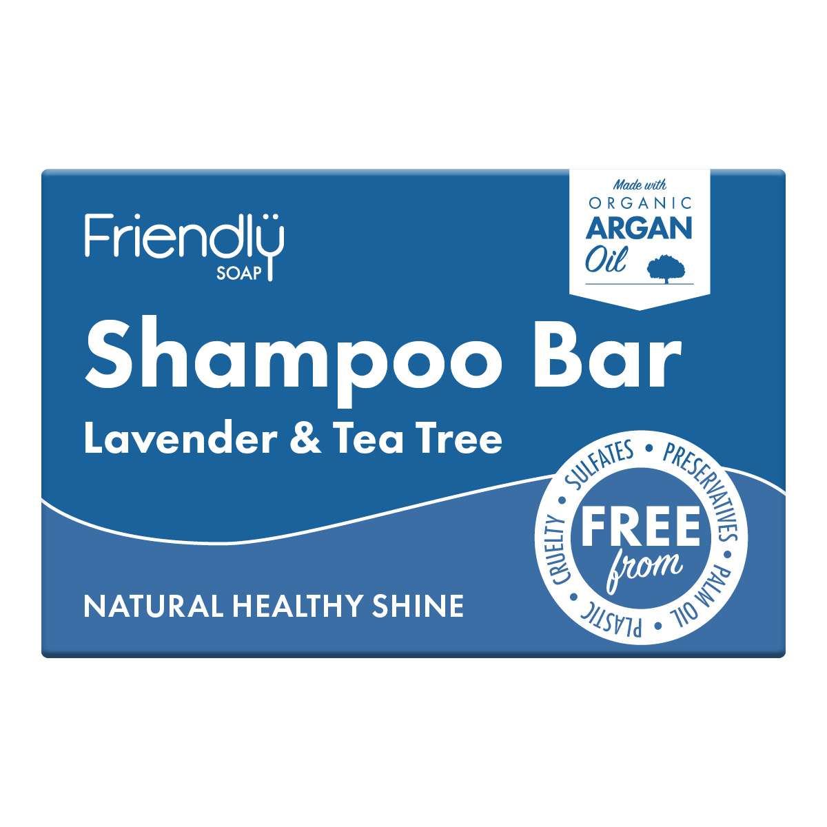 6 x Friendly Soap Lavendel & Teebaum Shampoo Bar – 95g