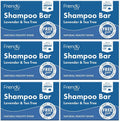 6 x Friendly Soap Lavendel & Teebaum Shampoo Bar – 95g