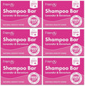 6 x Friendly Soap Lavendel & Geranie Shampoo Bar – 95 g