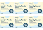 6 x Friendly Soap Laundry Powder - 1750g