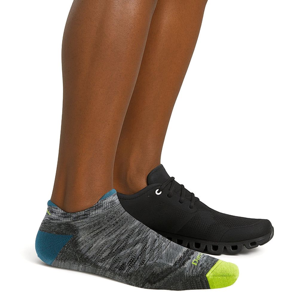 Mens Merino Wool Run No Show Tab Ultra Lightweight Anti Blister Running Socks