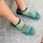 Mens Merino Wool Run No Show Tab Ultra Lightweight Anti Blister Running Socks