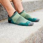 Mens Merino Wool Run No Show Tab Ultra Lightweight Anti Blister Running Socks
