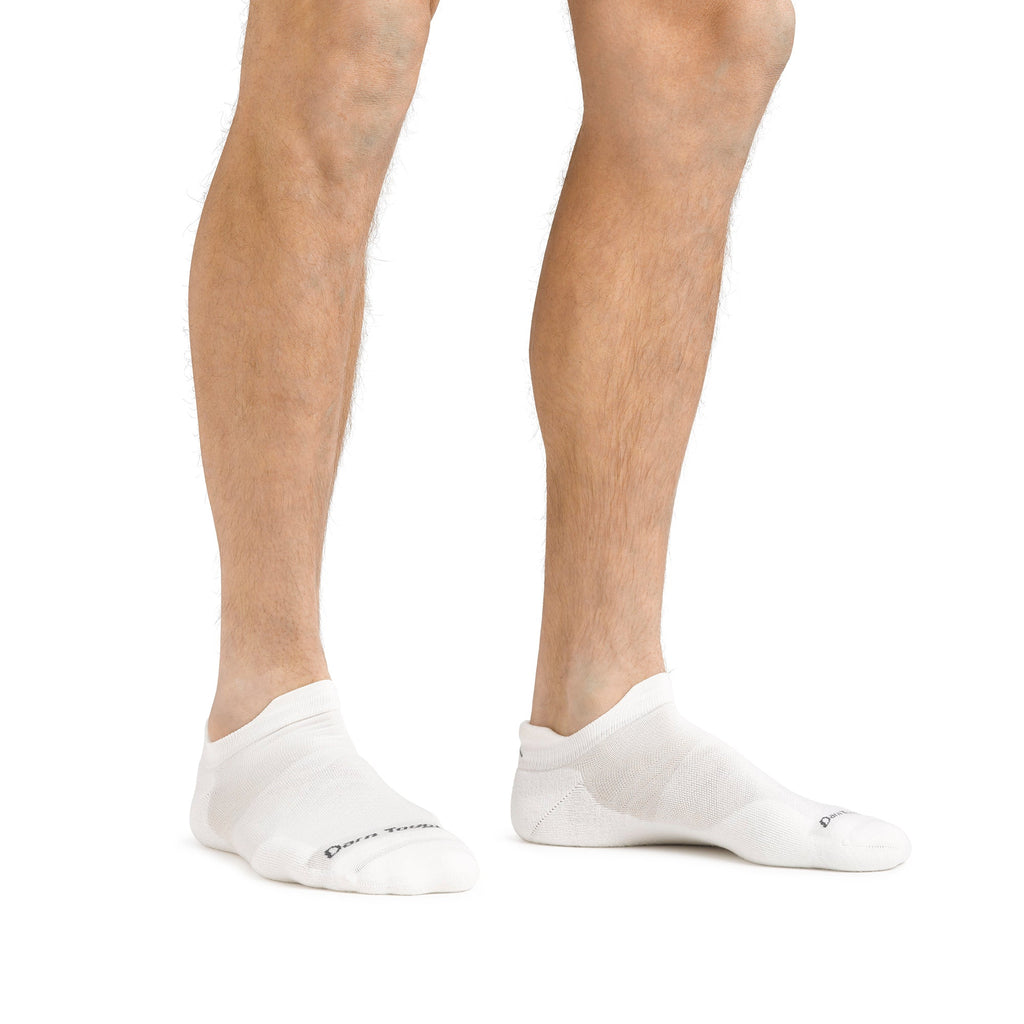 Mens Merino Wool Run No Show Tab Ultra Lightweight Anti Blister Running Socks