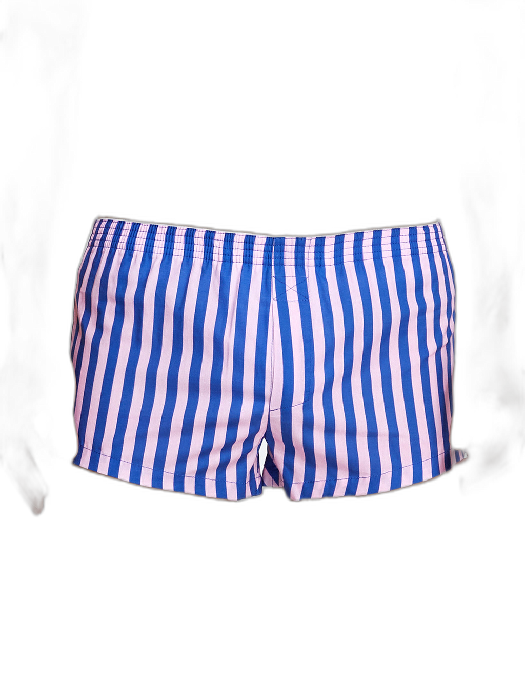 Men's Color Stripes Boxers With Fly