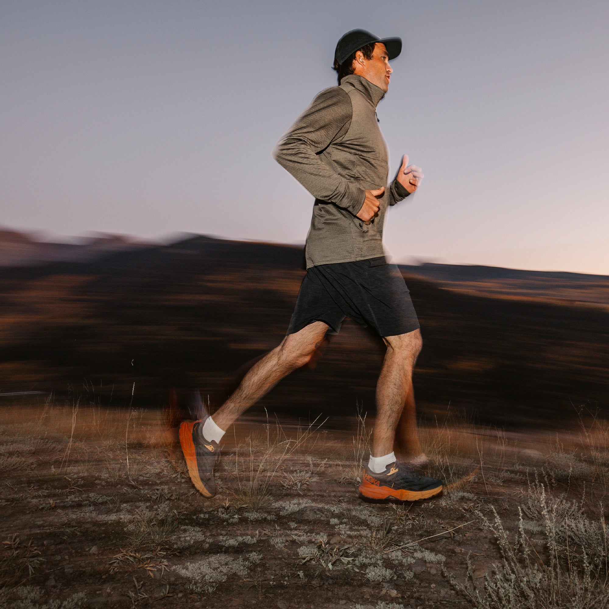 Mens Merino Wool Quarter Ultra-Lightweight Anti Blister Running Socks