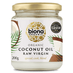 Biona Organic Raw Virgin Coconut Oil - 200g