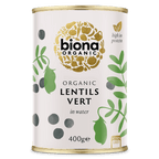 Biona Organic Lentils Vert - 400g