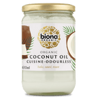 Biona Organic Coconut Oil Cuisine Mild & Odourless - 610ml