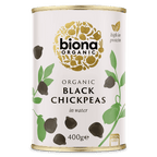 Biona Organic Black Chick Peas - 400g