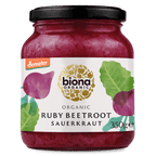 Biona Organic Demeter Sauerkraut Ruby Beetroot - 350g