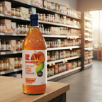 Raw Vibrant Living Raw Org ACV + Mother - 1000ml