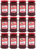 12 x Chivers Strawberry Jam 370Gr