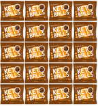 20 x The Protein Ball co Classic Choc Brownies Keto Ball - 25g