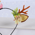 Christmas antler headband