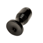 Prowler RED Ribbed Butt Plug Black