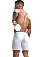 Men's U Convex Boxers Briefs Butt Enhancer Underwear