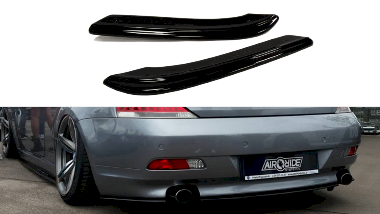 Maxton Design - REAR SIDE SPLITTERS BMW 6 E63 / E64 (PREFACE)