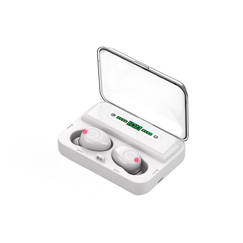 F9-5 Wireless Bluetooth 5.0 Earbuds with 2000mAh Power Bank Charging Case - Premium TWS Headphones