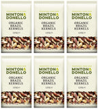 6 x Minton & Donello Organic Brazil Kernels - 125g